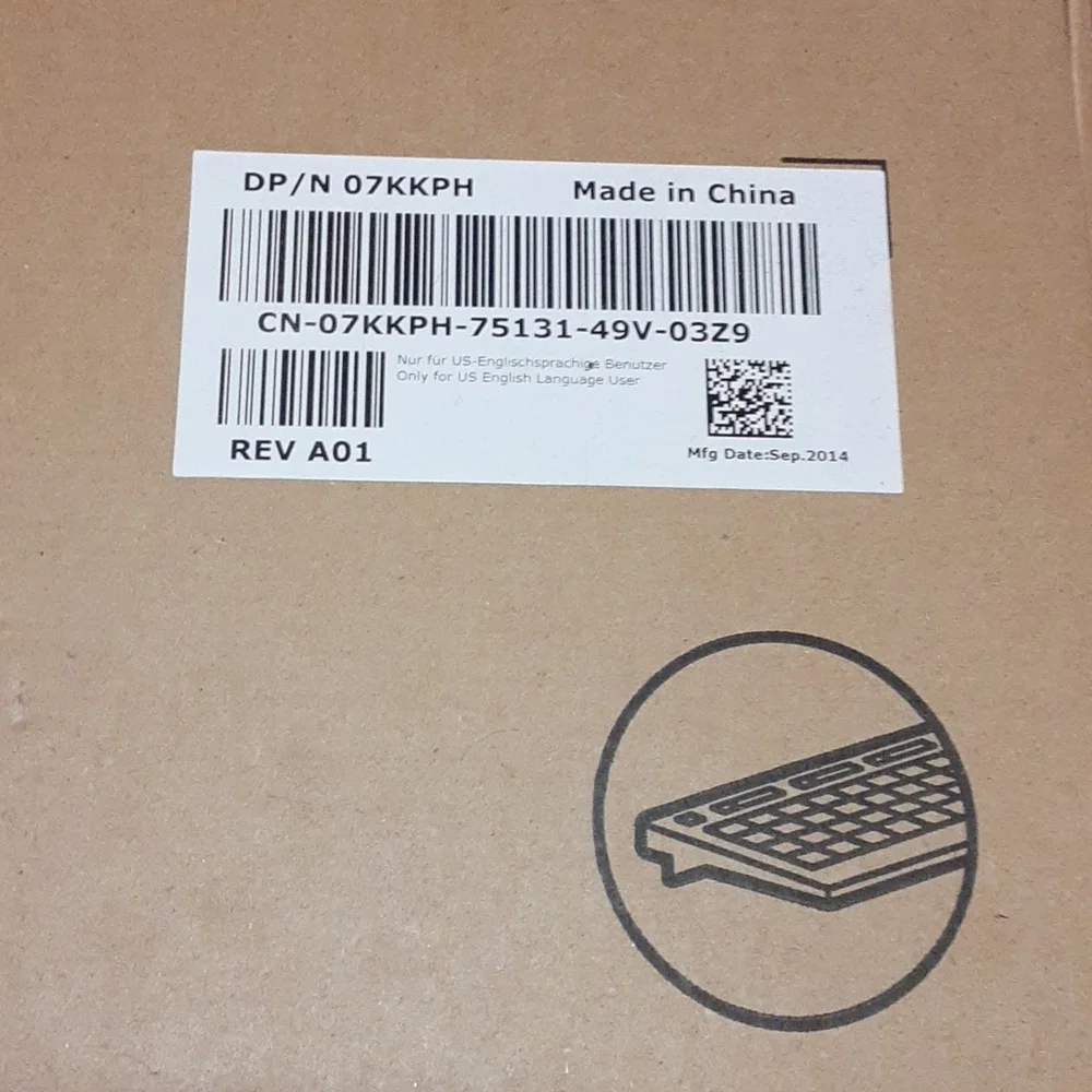 Wired Dell keyboard brand new in box